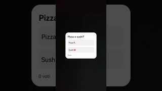 Pizza o sushi?