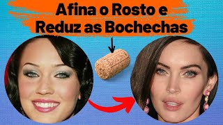 Como AFINAR o ROSTO Sem Usar Maquiagem - Bichectomia Caseira