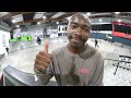 volcom indoor sesh with marquise menefee and julian agliardi