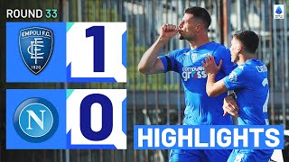 EMPOLI-NAPOLI 1-0 | HIGHLIGHTS | Early Cerri goal spells upset for Napoli | Serie A 2023/24