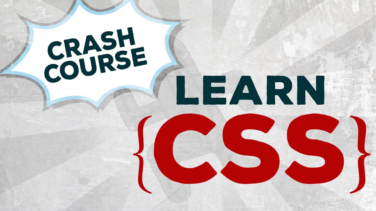 Learn Css Crash Course 1 Youtube Learn Css Crash Course 1 Youtube
