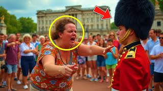 Stupid Tourist Went Too Far With A Royal Guard, The Answer Was That The Whole Internet Exploded!