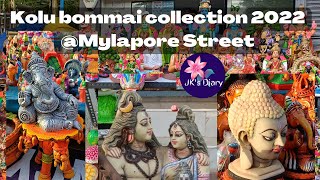 Kolu bommai mylapore price starts from Rs 50|Navaratri kolu bommai collection #kolubommai #mylapore