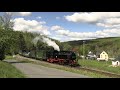 clouds and steam trains a not sunny day at fichtelbergbahn hd