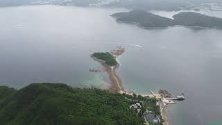 橋咀洲地質步道Sharp Island Sand Levee,橋咀地質公園.[香港郊遊遊].