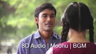 8D Audio | BGMs  | 3 Moonu | Music Anirudh Tamil Movie ♫ 🎧