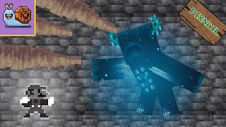 Pixnail: The Warden - SuperMario vs. Minecraft Shorts Ep 02