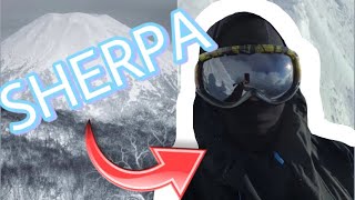 I Snowboarded with a SHERPA