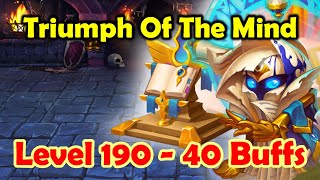 Triumph Of The Mind LV 190 - 40 Buff