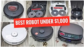 2024 Best Robot Vacuum \u0026 Mop Under $1000. Roborock Qrevo Slim, Eufy S1 Pro Dreame X30 Who Wins?