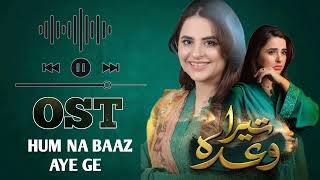 Tera Waada Full OST - Hum Na Baaz Aaye Ge Mohabbat Se - Rahat Fateh Ali Khan - Fatima Effendi