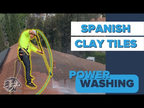 How Professionals Power Wash Spanish Clay Tiles How Professionals Power Wash Spanish Clay Tiles