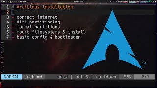 Arch Linux Installation (EFI) [DE]
