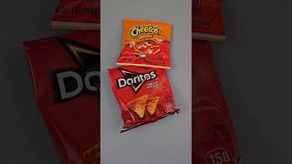 Cheetos Crunchy vs Doritos Nacho Cheese! Which Net Weight is more accurate?! #asmr