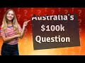 Is $100000 salary a lot in Australia?