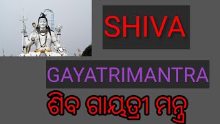 ଶିବ ଗାୟତ୍ରୀ ମନ୍ତ୍ର ।shiva gayatri mantra #gayatrimantra