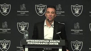 FULL PRESSER: Las Vegas Raiders GM Tom Telesco shares more about Day 1 of the 2024 NFL Draft