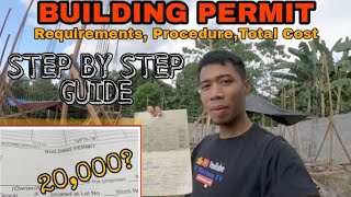 BUILDING PERMIT - Latest REQUIREMENTS,PROCEDURE & TOTAL COST?DETAILED INFORMATION!
