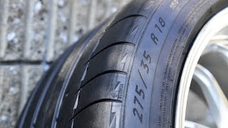 Tire exchange  PIRELLI 275/35R18→Michelin 275/35R18