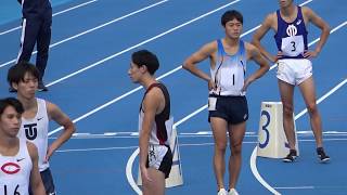 かわさき陸上競技フェスティバル 男子選抜2組  2019.10.27