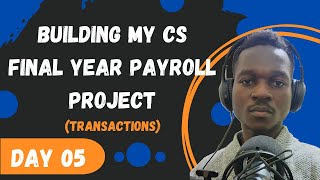 🔴 Final Year CS Payroll System Project: Day 5 with Express, TypeScript, and Drizzle ORM