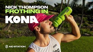 Nick Thompson frothing in Kona 🍻