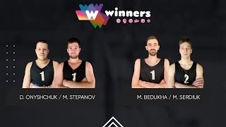 Winners Beach Volleyball. Men. D. Onyshchuk / M. Stepanov - M. Bedukha / M. Serdiuk  12.02.2025