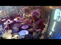 The Lucky Laki - Aku Bukanlah Superman COVER (drum cam) OPERA VAN JAVA