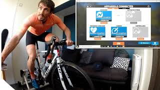 Comment rouler sur Zwift sans home-trainer connecté