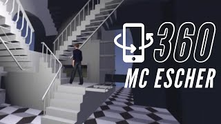 MC Escher Stairs 360 Animation