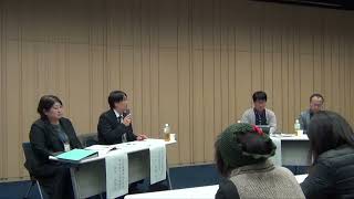 R5八尾市地域福祉計画市民向け研修会（3/3）「松端教授と地域の福祉関係機関職員、行政職員によるトークセッション」