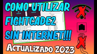 Como UTILIZAR #fightcade2 Modo Off-Line ///Actualizado 2023/// Facil |Jugar sin conexion a internet|