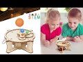 Montessori Solar System Model | Sun, Earth & Moon DIY STEM Astronomy Toy for Kids 🌍☀️🌙