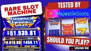 Thunder Cash Classic - Rare Slot Machine TESTED!!!