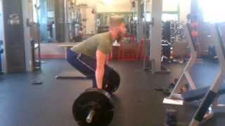 360 Lbs Dead lift 3 reps