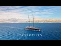 Touring a 170ft Sailing Super Yacht Scorpios for Charter in Croatia