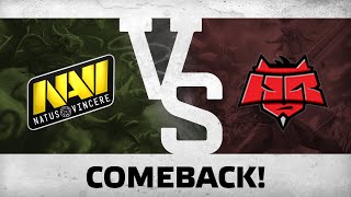 Comeback! by Na`Vi vs HR @ Starladder | i-League EU