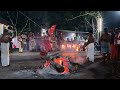 kudiveeran theyyam at sree chemblingan tharavadu kaavu pattuvam kannur kerala