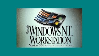 Microsoft Windows NT Workstation 3.51 설치기