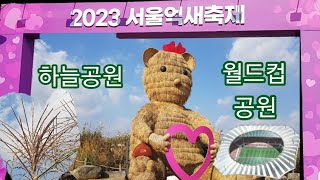 #서울억새축제 #하늘공원 #월드컵공원 #노을공원 #난지도쓰레기매립장 2023 서울 억새축제 코스모스