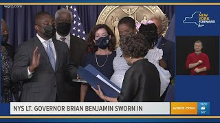 NYS Lt. Governor Brian Benjamin Sworn In