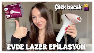 EVDE IPL LAZER EPİLASYON 💁‍♀️ PHILIPS LUMEA bri950/00 | EVDE Mİ DIŞARIDA MI? DEĞER Mİ? 🌚