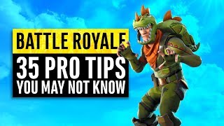 Fortnite Battle Royale | 35 Tips and Tricks from the Professionals