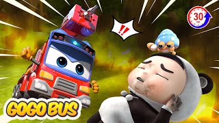 🔥 Nguy Hiểm Hỏa Hoạn ❗ Chú Ý An Toàn Khi Cháy 🚔 Hoạt Hình Cảnh Sát Trưởng GOGO Bus