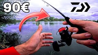 Présentation Nouvelle Canne Daiwa a 90£ ! (canne, moulinet..)