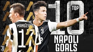 🥅 Top 10 Juventus - Napoli Goals! | Ft. Ronaldo, Mandžukić, Zaza and More!