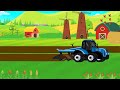 bear farm growing and harvesting tulip plants to make flower baskets farm vehicle