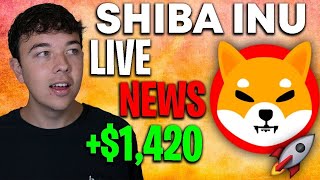 SHIBA INU COIN 🔥 ROBINHOOD TALKS SHIB 🚀(LIVE NEWS)