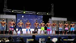 MEN'S PHYSIQUE 1 70cm SEMIFINAL, MISS Y MR ECUADOR 2021