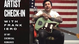 Frank Iero playing My Chemical Romance songs with Fender